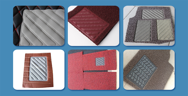 汽車腳墊單邊推盤高周波機(jī)